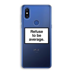 Refuse to be average: Xiaomi Mi Mix 3 Transparant Hoesje