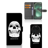 Telefoonhoesje met Naam OPPO Find X6 Pro Skull Eyes