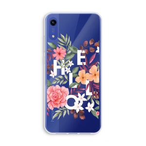 Hello in flowers: Honor Play 8A Transparant Hoesje