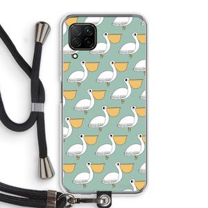 Pelican: Huawei P40 Lite Transparant Hoesje met koord