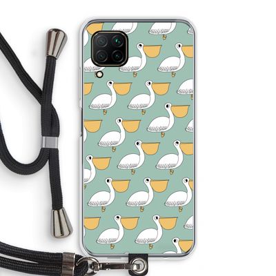 Pelican: Huawei P40 Lite Transparant Hoesje met koord