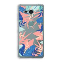 Tropisch: Sony Xperia XZ2 Compact Transparant Hoesje