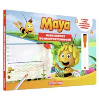 Studio 100 Maya de bij kartonboek - schrijf en wis