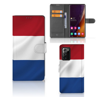 Samsung Galaxy Note20 Ultra Bookstyle Case Nederlandse Vlag