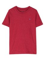 POLO RALPH LAUREN KIDS t-shirt en coton à motif Polo Pony - Rouge