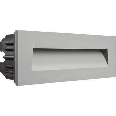 Deko Light 930477 Abdeckung Grau Rundung für Light Base III Outdoor Afdekking Aluminium (l x b x h) 250 x 90 x 24 mm 1 stuk(s)