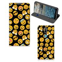 Nokia 2.4 | Hoesje met Magneet | Emoji
