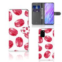 Samsung Galaxy S20 Plus | Book Cover | Pink Macarons