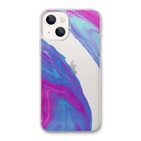 Zweverige regenboog: iPhone 13 Transparant Hoesje