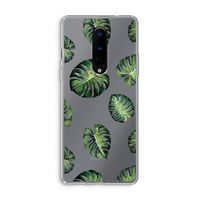 Tropische bladeren: OnePlus 8 Transparant Hoesje