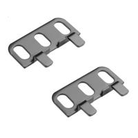 Adam Hall 87471RE Rackoren voor 87471 Stroomverdeler (2 stuks)