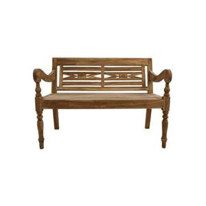 HSM - HSM Collection-Tuinbank 2 Zits-120x65x88|45-Naturel-Teak