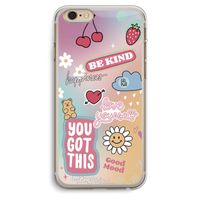 Positivity: iPhone 6 Plus / 6S Plus Transparant Hoesje