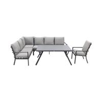 Garden Impressions Sergio lounge dining set links - 4-delig