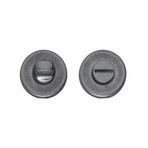 Intersteel Rozet met toilet-/badkamersluiting verdekt 49x7mm - oud grijs