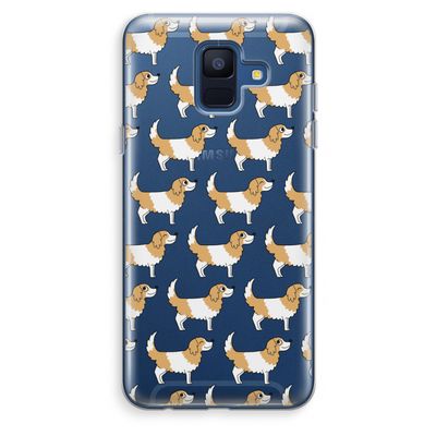 Doggy: Samsung Galaxy A6 (2018) Transparant Hoesje