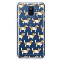 Doggy: Samsung Galaxy A6 (2018) Transparant Hoesje