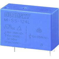 GoodSky MI-SS-124L Printrelais 24 V/DC 10 A 1x wisselcontact 1 stuk(s) Tube