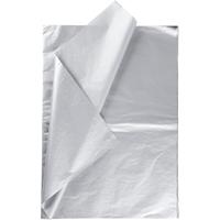 Creativ Company Tissuepapier, vel 50x70 cm, 17 gr, zilver, 6 vel/ 1 doos