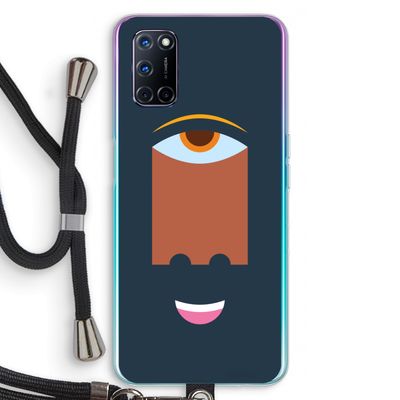Mono M: Oppo A92 Transparant Hoesje met koord