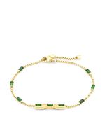 Gucci bracelet Link to Love en or 18ct serti de tourmaline