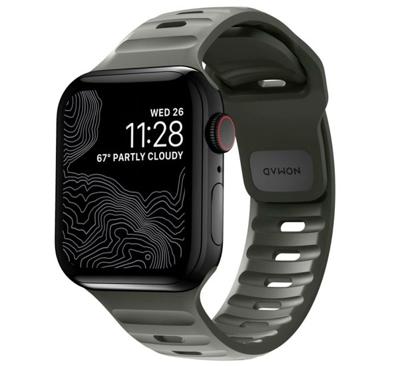 Nomad Sport Strap V2 Apple Watch 42mm / 44mm / 45mm / 49mm Ash Green