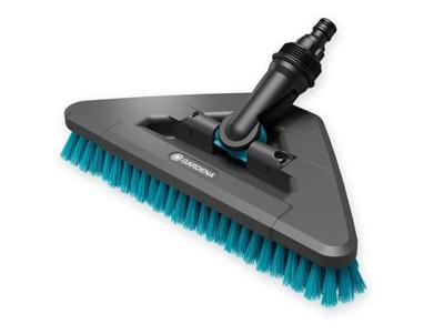 GARDENA Cleansystem steelborstel Hard Flex, borstel voor grotere, harde vlakken wasborstel