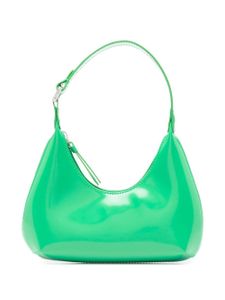 BY FAR mini sac porté épaule Amber en cuir - Vert