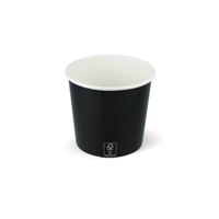 IJsbeker 360ml Ø90mm 12oz karton zwart