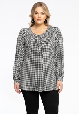 Yoek Tuniek flare | Zwart | Maat 42/44