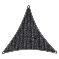 Coolaroo schaduwdoek driehoek 6,5x6,5x6,5m Grafiet 340gr/m2 - thumbnail
