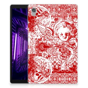 Tablet BackCover Lenovo Tab M10 HD (2de generatie) Angel Skull Rood