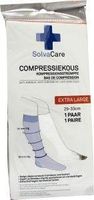 Compressiekous wit XL 29 - 33 cm Compressiekous wit XL 29 - 33 cm