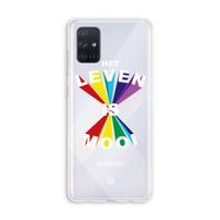 Het Leven Is Mooi: Galaxy A71 Transparant Hoesje