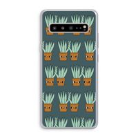 Sansevieria: Samsung Galaxy S10 5G Transparant Hoesje