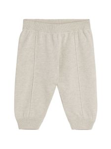 Brunello Cucinelli Kids pantalon en maille - Tons neutres