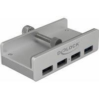 Delock 64046 Externe USB 3.0 4-poorts hub met borgschroef