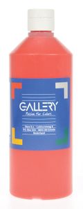 Gallery plakkaatverf, flacon van 500 ml, lichtrood