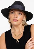Yoek Sienna Fedora Black | Zwart | Maat 58