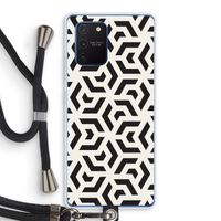 Crazy pattern: Samsung Galaxy Note 10 Lite Transparant Hoesje met koord