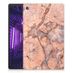 Lenovo Tab M10 Plus Tablet Back Cover Marmer Oranje