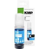 KMP Navulinkt vervangt HP 31, 1VU26AE Compatibel Cyaan 70 ml H198 1769,0003