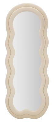 WANDSPIEGEL MIKI CRÈME FLUWEEL CM 60X4X160