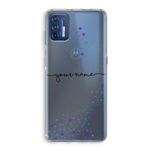 Sterren: Motorola Moto G9 Plus Transparant Hoesje