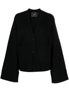 Axel Arigato cardigan Memory en laine - Noir