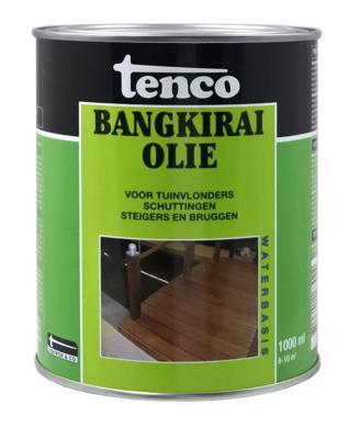Bangkirai olie naturel 1l verf/beits - Tenco