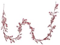 Leaf Garland 170 cm Burgundy 4A - Nampook
