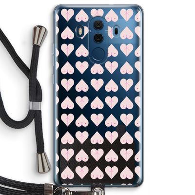 Ass 'n Titties: Huawei Mate 10 Pro Transparant Hoesje met koord