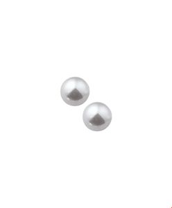 TFT Oorknoppen Synth. Parel Zilver Glanzend