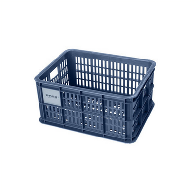 Basil fietskrat s - klein - 17.5 liter - blauw
